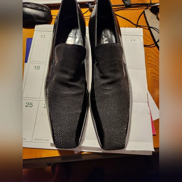 PRADA Mens loafers with exotic Stingray leather Tops size 10.5 Prada Men main image 4